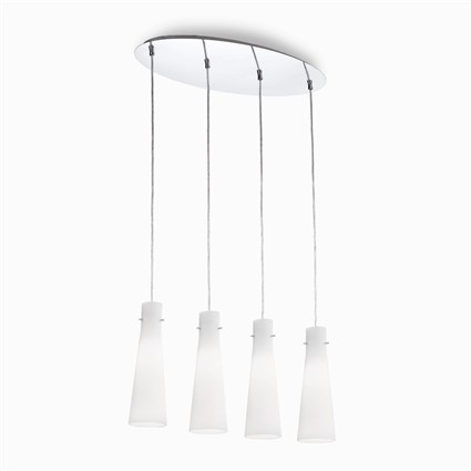 Подвес Ideal Lux Kuky Bianco SP4 Bianco 053455 PS1019938
