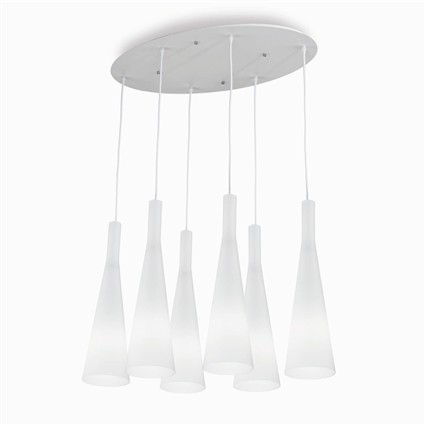 Подвес Ideal Lux Milk SP6 Bianco 026794 PS1019940