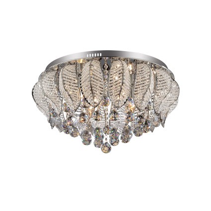 Люстра Ideal Lux Mozart PL9 Cromo 073613 PS1020138