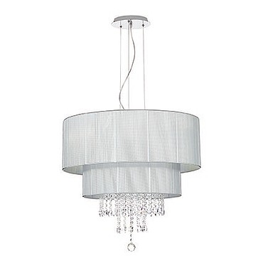 Ideal Lux Opera SP6 Argento 122601 PS1020051-15263