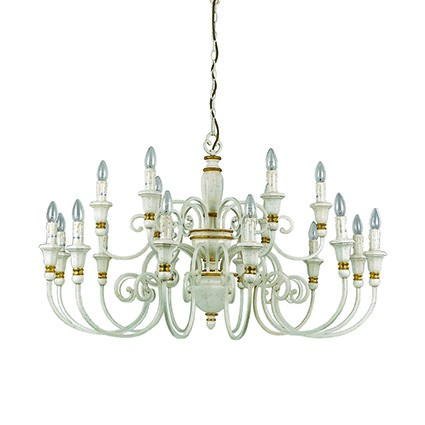 Люстра Ideal Lux Palio SP18 Bianco 119519 PS1020383