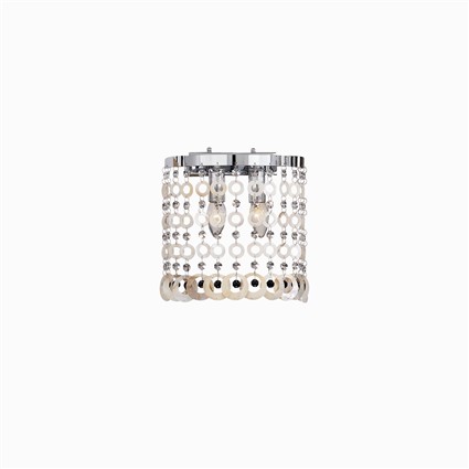 Бра Ideal Lux Pavone AP2 Cromo 013640 PS1019774