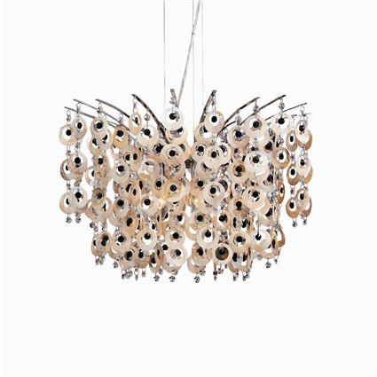 Люстра Ideal Lux Pavone SP6 Cromo 016870 PS1019350