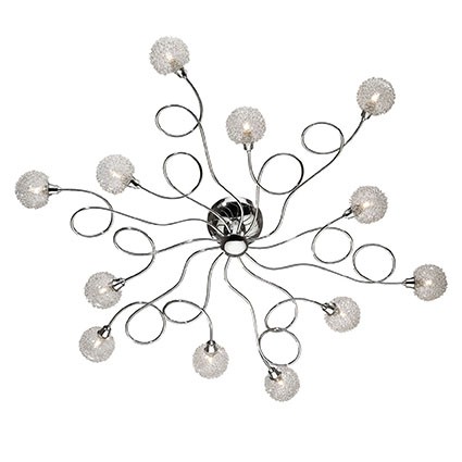 Люстра Ideal Lux Pon Pon PL12 Cromo 074641 PS1019510