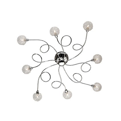 Люстра Ideal Lux Pon Pon PL8 Cromo 074665 PS1020140