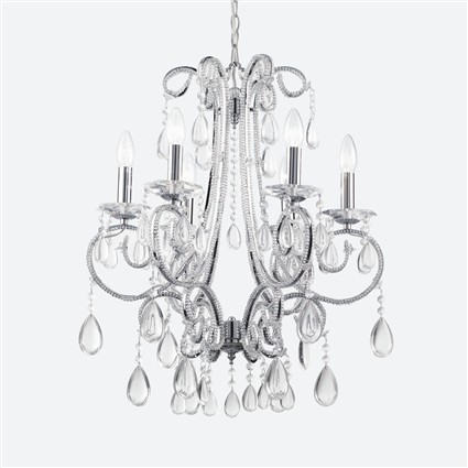 Люстра Ideal Lux Prisma SP6 Cromo 15897 PS1020314