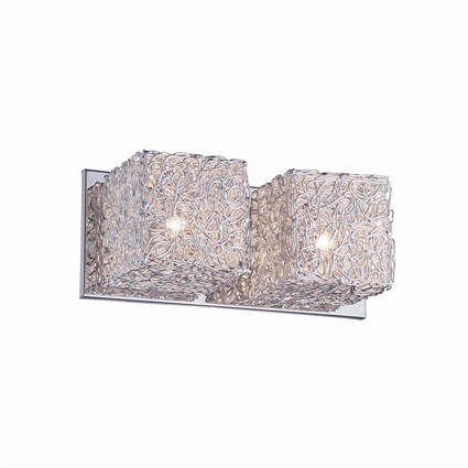 Бра Ideal Lux Quadro AP2 Alluminio 031675 PS1020017