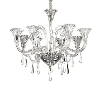 Люстра Ideal Lux Santa SP8 Trasparente 103518 PS1019529