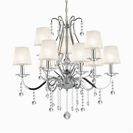 Люстра Ideal Lux Senix SP9 Cromo 032610 PS1020355