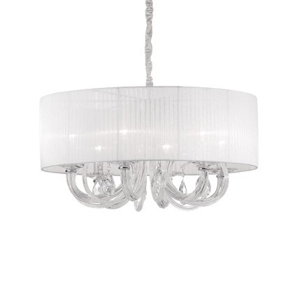 Люстра Ideal Lux Swan SP6 Bianco 035826 PS1020316