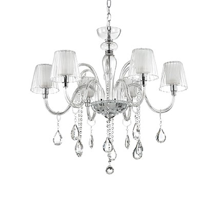 Люстра Ideal Lux Terry SP6 Trasparente 112398 PS1020285