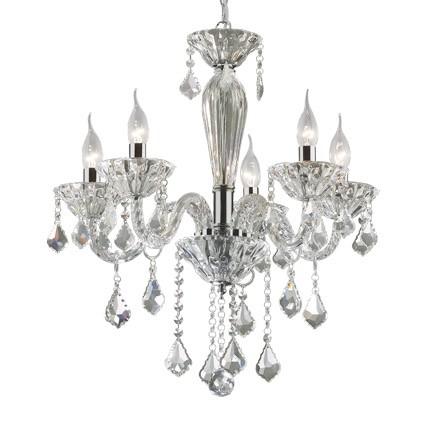 Люстра Ideal Lux Tiepolo SP5 Trasparente 034713 PS1020292