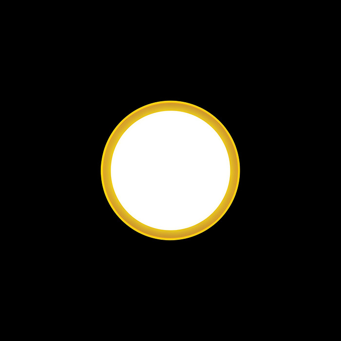 Светильник Ares Anna210 Mid-Power LED / Bicolour Structure White-Yellow 533007 PS1026331-35121