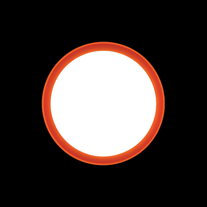 Светильник Ares Anna310 Mid-Power LED / Bicolour Structure White-Orange 533018 PS1026333-35131