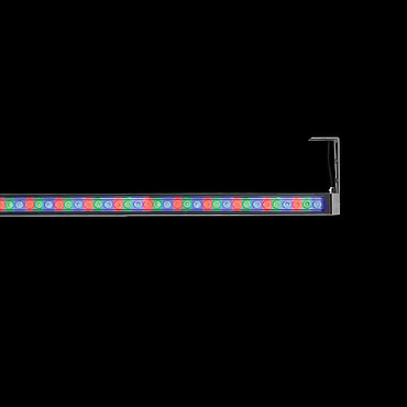  Ares Arcadia1240 RGB Power LED / With Brackets L 200mm - Sandblasted Glass - Adjustable  / Black 545054.4 PS1026408-42447