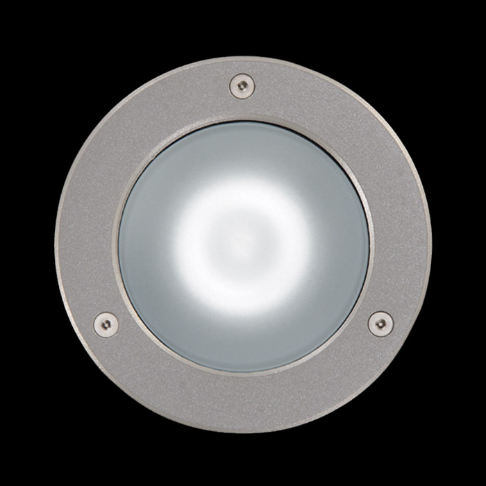 Светильник Ares Clio / ⌀ 120mm - Aluminium Frame - Sandblasted Glass - Fixed Symmetric Optic / Black 032823.4 PS1025951-41187