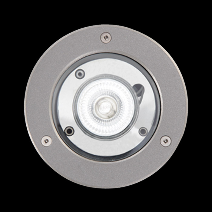 Светильник Ares Clio / ⌀ 120mm - Aluminium Frame - Transparent Glass - Adjustable Optic / White 032815.1 PS1025949-34733