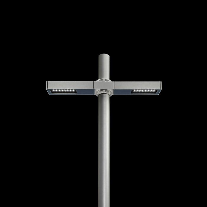 Светильник Ares Dooku400 Power LED / Pole ⌀ 102mm - Double Top Pole - Street Light Optic / Anthracite 539068.3 PS1026775-43734