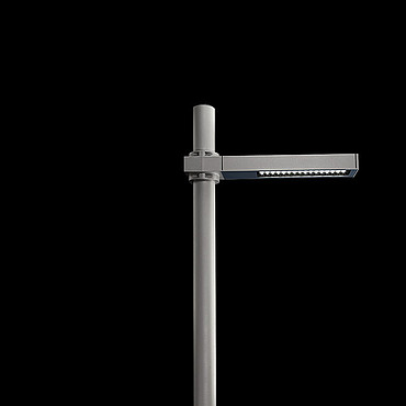  Ares Dooku600 Power LED / Pole ⌀ 102mm - Single Top Pole - Wide Beam 120 (Wide Spaces - Public Areas - Parking Areas) / Grey 539020.6 PS1026793-35574