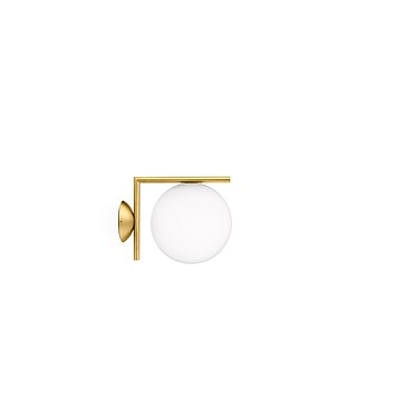  Flos IC Lights Ceiling/Wall 1 Brushed brass F3178059 PS1027414-48386