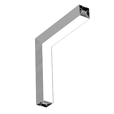  Flos In-Finity 100 Surface 3000K General Lighting Dali Anodized Grey N10SDC3G02.DA PS1031243-55344