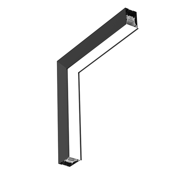 Светильник Flos In-Finity 70 Recessed Trim 4000K Micro-Prismatic Diffuser Dali Black N70TDC4U14BDA PS1031234-57857