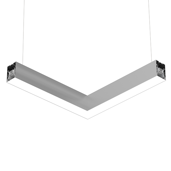  Flos In-Finity 70 Suspension Down 4000K Micro-Prismatic Diffuser Dali Anodized Grey N70DFC4U02BDA PS1031249-57264