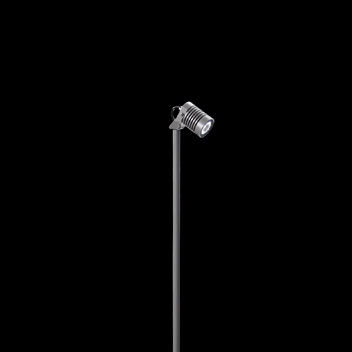 Светильник Ares Iota Power LED / Pole H.900 mm - Adjustable - Medium Beam 30° / Black 513051.4 PS1026521-42849