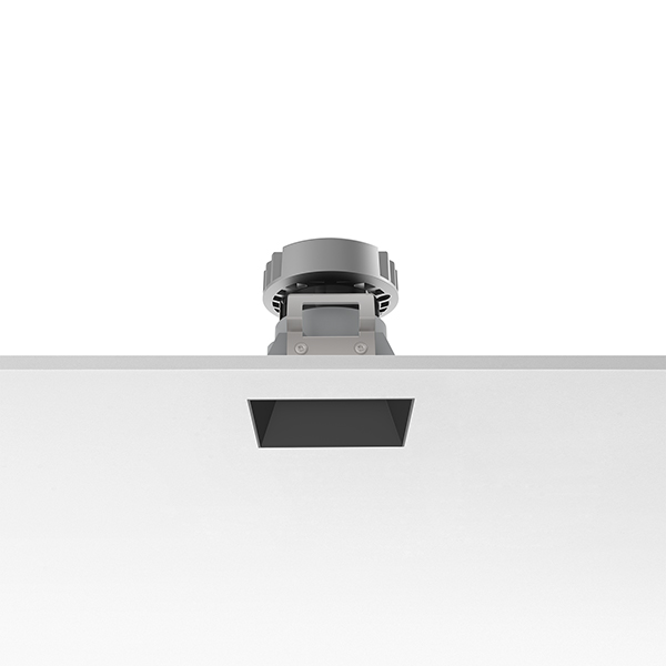 Светильник Flos Kap 80 Square Fixed Optic Medium Black 03.4182.74 PS1028189-53078