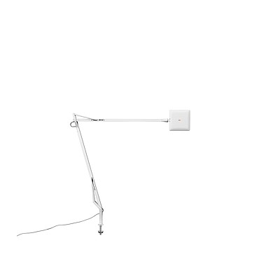  Flos Kelvin Edge Desk support (visible cable) White F3458009 PS1027366-48345