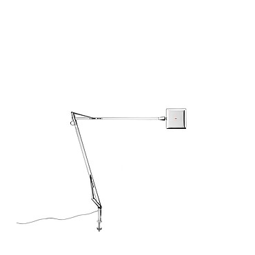  Flos Kelvin Edge Desk support (visible cable) Chrome F3458057 PS1027366-48347