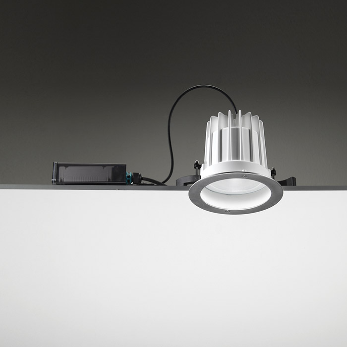 Светильник Ares Leila165 CoB LED / Stainless Steel Frame - Asymmetric Optic 12° - Medium Beam 30° 536034 PS1026099-34883