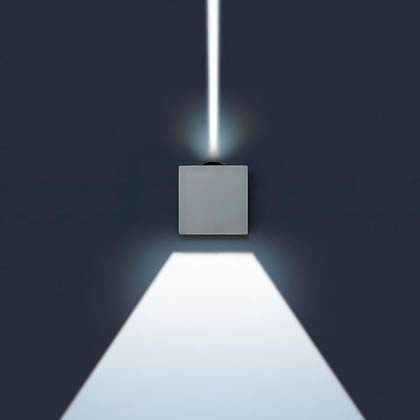 Светильник Simes LIFT SQR. 2WIN60°/2°+LED3K18,2W GR S.5033N.14 PS1027288-44934