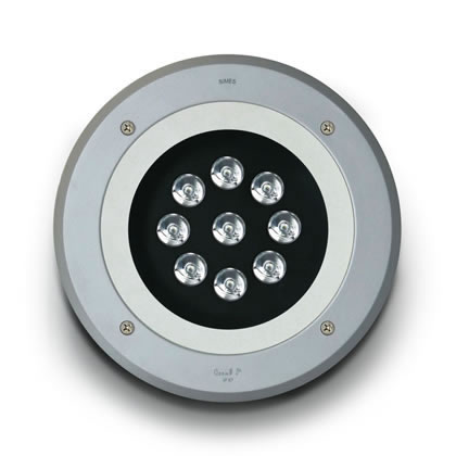 Светильник Simes MEGAZIP R.+9LED 8° BC 27W SC GRI S.8579WSC.14 PS1026981-45332