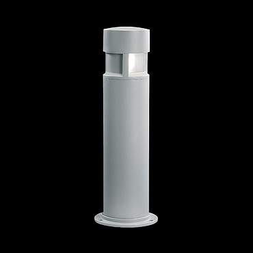  Ares MiniSilvia on post / H. 550 mm - Sandblasted Glass - 120 Emission / Grey 935981.6 PS1026714-43561