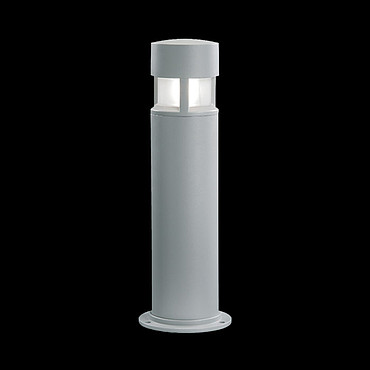  Ares MiniSilvia on post / H. 550 mm - Sandblasted Glass - 360 Emission / Black 930178.4 PS1026716-43566