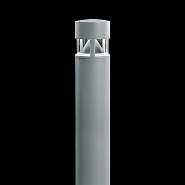  Ares MiniSilvia on post / H. 950 mm - Transparent Glass - 360 Emission / Black 936785.4 PS1026716-43593
