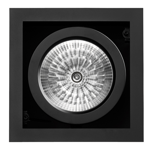 Светильник Flos Battery Trim Small 4L Square Matt black 04.6486.14A PS1027826-52815