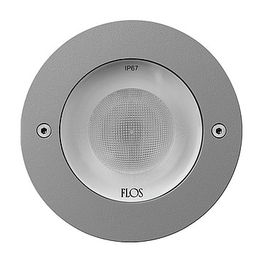  Flos Neutron I Fixed Round Ceiling LED Side Emiting Grey 07.9527.72A PS1028547-54190