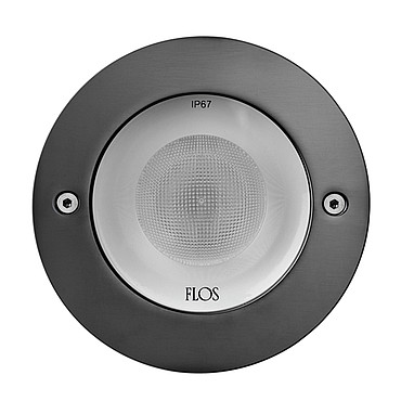  Flos Neutron I Fixed Round Floor Stainless steel black 07.9520.PNB PS1028545-54162