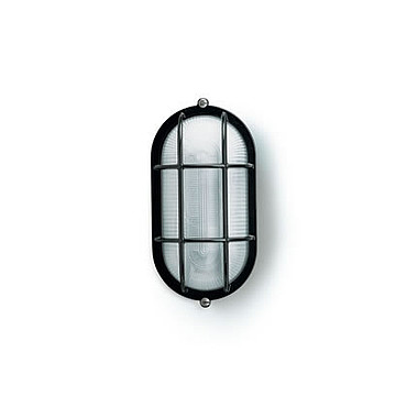  Simes PLAF.OVAL CAGE xTC-DEL 13W-BLACK S.145/G.09 PS1027316-47409