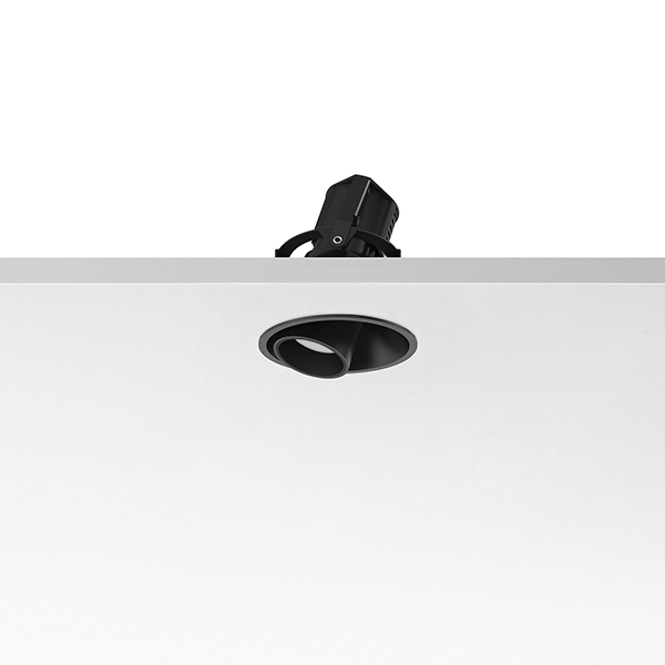 Светильник Flos Johnny 80 Trim 1L Round Black 03.0709.14 PS1031194-49401