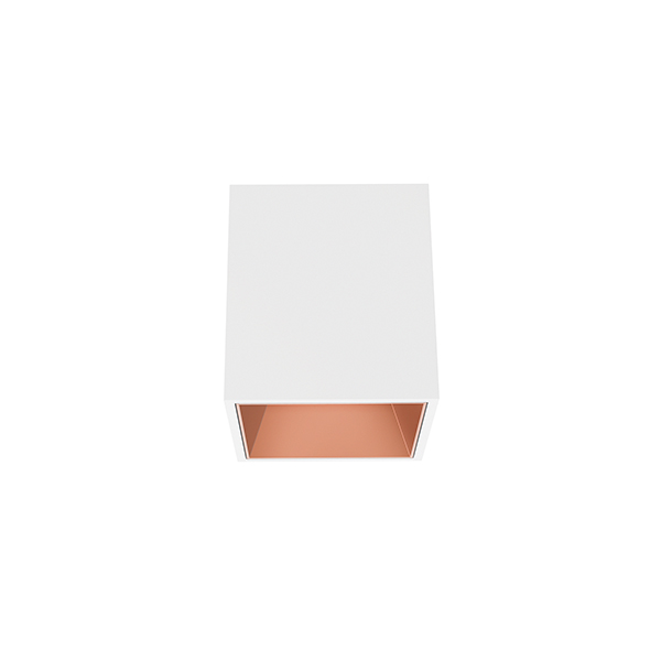 Светильник Flos Kap 80 Surface Square Mains Dimming White / Copper 03.5956.B1 PS1030255-60406