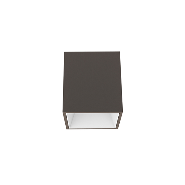 Светильник Flos Kap 80 Surface Square Deep Brown / White 03.6054.18 PS1030255-60542