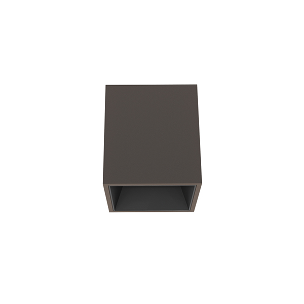 Светильник Flos Kap 80 Surface Square Mains Dimming Deep Brown / Black 03.5933.18 PS1030255-60358