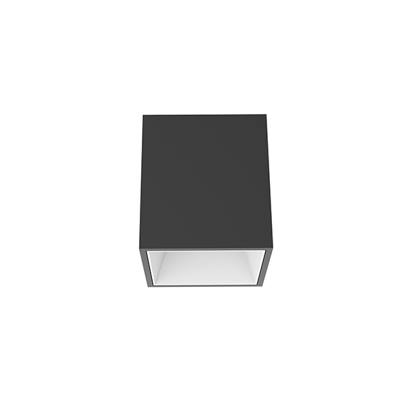 Светильник Flos Kap 80 Surface Square Mains Dimming Black / White 03.5930.14 PS1030255-60348