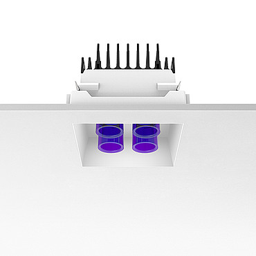  Flos LED Pipes Recessed 4L Violet 09.3402.30A PS1028227-53655