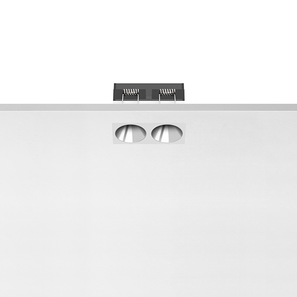 Светильник Flos Light Shadow Fixed No Trim Dali Version 2 Spots Optic Spot White / Chrome 03.8854.40.DA PS1031259-58480