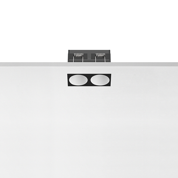 Светильник Flos Light Shadow Fixed No Trim Dali Version 2 Spots Optic Flood Black / White 03.9215.14.DA PS1031259-59081