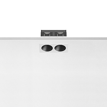  Flos Light Shadow Fixed Trim Dali Version 2 Spots Optic Medium White / Black 03.9111.40.DA PS1031256-58848